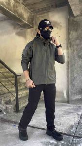 แจ็คเก็ตยุทธวิธีกันน้ำ เสื้อแขนยาวเดินป่า ขับรถ เสื้อแขนยาวกันหนาว กันละอองน้ำผู้ชายป้าย S.archon แท้ 100%