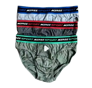 COD SATU KOTAK ISI 3 PCS Agree Sport 2311 | Celana Dalam Pria Agree 2311Karet di Luar | CD Cowok Agree Best Seller | 1 Box isi 3 pcs | UK M - XXL