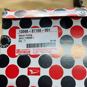 TIMING BELT ESPASS 1.6 FEROZA TARUNA ORIGINAL DAIHATSU ASTRA 13568-87108-001 Suku Cadang Astra Daihatsu Pemakaian Untuk Feroza Dan Taruna - Lazada