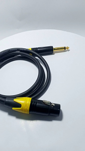 KABEL AUDIO MIC MICROPHONE MIK JACK AKAI TI XLR FEMALE 6 METER 10 METER PIN GOLD