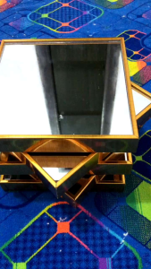 Cermin kotak persegi 18x18/cermin aesthetic/cermin rias/cermin dinding