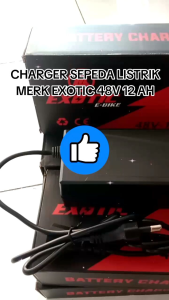 Charger Sepeda Listrik Universal Exotic 48V 12AH