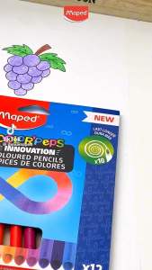Pensil Warna 24/12 Warna MAPED INFINITY: Pilihan Terbaik untuk Anak