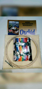 Paket Sulam Strimin Set G Pemidangan/Hoop Kayu 15 Embroidery Kit Lengkap dgn  Buku Kristik DIY Craft
