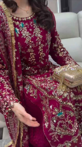 [PRE-ORDER] 2026 JULY NEW DESIGNER PARTY WEAR EMBROIDERED GEORGETTE TOP PANT WITH FANCY DUPATTA ( DELIVERY 10 WORKING DAYS) ETA: 2026-12-30 | PREMIUM GEORGETTE PARTY WEAR SUIT WITH MIRROR WORK EMBROIDERY & DUPATTA | BOLLYWOOD SALWAR SUIT 2026