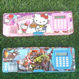 Tempat Pensil Magnet Kalkulator Karakter