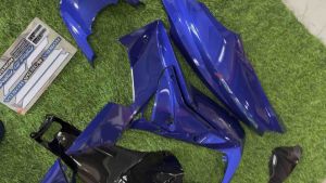 ชุดสีWave125i led สีน้ำเงิน-ดำ ใส่ได้ตั่งแต่ปี2018-2021 ชิ้นงานเกรดArm สีเทียบแท้ศูนย์ สนใจทักแชดสอบถามก่อนได้