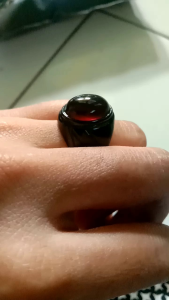 CINCIN BATU AKIK GETAH KATILAYU ASLI NATURAL