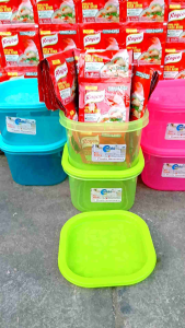 gratis 1 toples plastik 1200 ml beli royco sachet kemasan Rp500  dapat 1 toples varian 60 pcs lebih hemat