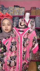 Daster Bumil Busui Cantik Model Full Kancing Renda/Daster Renda Kombinasi Baru Burhan Model Kombinasi