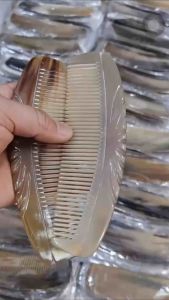 หวีเขาจามรี(มีซี่ถี่/ซี่ห่าง) เพื่อสุขภาพผมที่ดี ลดการเกิดไฟฟ้าสถิตย์และชี้ฟู ลดการขาดหลุดร่วง ของแท้