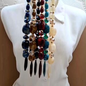 Kalung Etnik Wanita Panjang & Aksesoris Fashion Hijab