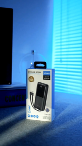 Powerbank Vivan VPB-E20 20000mAh 22.5W 5A PD Quick Charge Digital Display Built In Kabel Tipe C Dan Lightning Original Bergaransi VPB E20