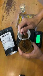 Miwiti coffee Kopi bubuk berkualitas 1000 gr kopi robusta kopi bubuk kopi murni kopi tradisonal kopi lelet biji kopi
