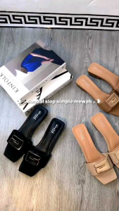 WASILAH - SANDAL NELLA HAIGH HELLS 2 CM SOL KARET ANTI LICIN