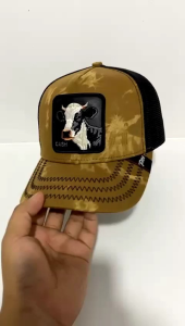 TOPI PRIA JARING TRUCKER G BROS SERIES HIPPOCAMPUS LOGO BORDIR BAHAN KATUN FULL TAG LEBEL