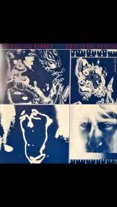[ แผ่นเสียง Vinyl LP ] Artist : The Rolling Stones Album : Emotional Rescue Cover : NM Disc : NM Manufactured : Japan Released :  1980 Price : 2250