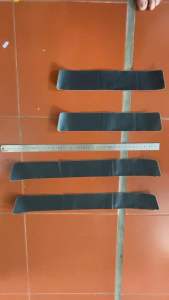 Bộ 4 Miếng Dán Sợi Carbon Chống Trầy Nẹp bước chân Cửa Bảo Vệ Bậc Cửa Ô Tô Chống Trầy Xước Dễ Dàng Dán sử dụng