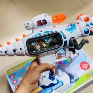 Đồ chơi khủng long máy có hiệu ứng rung kèm dải ảnh di chuyển có âm thanh đèn led vui nhộn