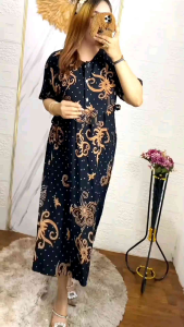 daster chibi pakaian wanita kekinian motif baru bahan rayon tebal adem dipakai promo murah