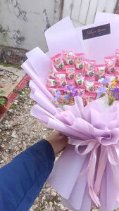 Buket yupi love terlaris real pict free kartu ucapan