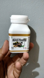 BPOM kapsul buah pinang HBL ISI 50 PCS 100% ORIGINAL/HBL kapsul buah pinang herbal 50 pcs/buah pinang herbal original/kapsul pinang 50 kapsul/kapsul herbal buah pinang muda