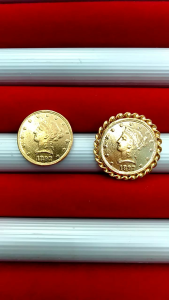 Bros Rupiah Lapis Emas 24k Anti Karat