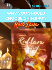 Shinjiru Red Lava Carbo Block Slim Lychee Juice Drink | 2 Pouches Bundle