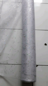 kain tulle aplikasi tempel ( 50cm ) tulle murah tulle kaku tulle putih tile satu warna kerajinan tangan penjahit belajar jahit menjahit