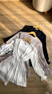 Dress Tunik Ayla Model Terbaru Kemeja Tunik Elegan Kemeja Cardenza Premium Kekinian Remaja dewasa