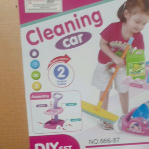 MAINAN ANAK CLEANING CAR DAN MAINAN TROLI CLEANING