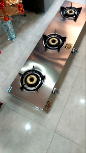Bếp gas khè 3 lò cao cấp chất lượng cao siêu rộng rãi nấu bao nhanh