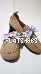 SHOES BY TIRA Gween flatshoes/sepatu flatshoes wanita import terbaru bahan suede/sandal sepatu kerja formal/sandal sepatu tanpa hak terbaru