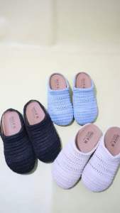 SHOES BY TIRA Haruka rajut/sandal daily/sandal bahan rajut/sandal wanita/flatshoes wanita/sepatu kantor/sepatu kerja/sandal unik terbaru