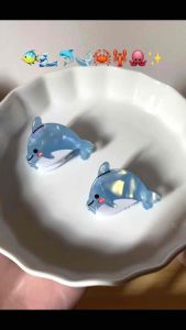 (พร้อมส่ง) Mini Hair Claw Clips Cute Ocean Animals กิ๊บลายสัตว์ทะเลน่ารักๆ 🌊🦞🐳🐬🐙