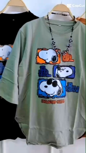 atasan kaos wanita zolla#35 top/matrial catton combed 24s adem halus tebal nyaman sablon plastisol