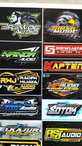 Stiker Sound & Audio: Pilihan Terbaik Untuk Soundsystem
