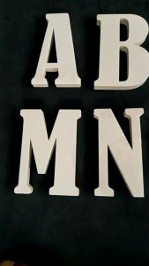 Huruf abjad A-Z tinggi 10cm abjad lengkap bahan spon eva tebal 10mm huruf abjad timbul