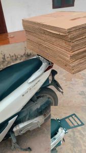 Baga xe máy chở hàng cải tiến không phải tháo cảng cho nhiều loại xe tải trọng 50kg