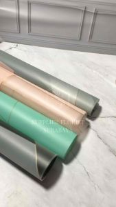 [5 LEMBAR] KERTAS BUNGA ABSTRAK LIST GARIS EMAS /WRAPPING PAPER/ WRAP BUNGA/FLOWER WRAP/PEMBUNGKUS KERTAS WATERPROOF KOREAN STYLE WRAPPING PAPER FLORIST DIY