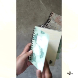 Buku Catatan Spiral Diary Kecil Diecut A6 Lucu Aesthetic isi 40 Lembar Kertas Bookpaper Notebook Agenda Pocket Book Saku Memo Notes Bergaris Garis Ina Creative Tebal Tipis Promo Murah Gratis Ongkir