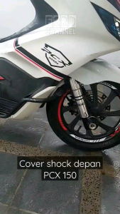 COVER SHOCK DEPAN PCX LOKAL