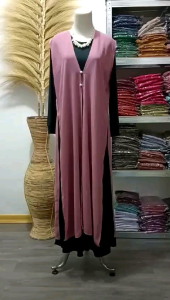 Outer Baju Kancing: Desain Gaya Kasual