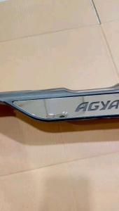 Sillplate Belakang Agya 2023-2027 Sporty Hitam