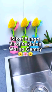 Sikat Bunga Matahari / Sikat Cuci Piring Serbaguna