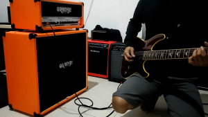 Ampli gitar head cabinet 12inch custom bergaransi