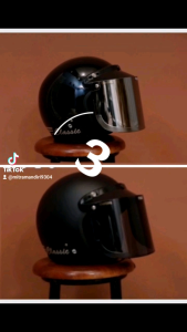 Helm Classic Bogo Dengan Berbagai Accesoris Pet Dan Kaca Flat dan Kaca Cembung