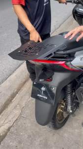 🔥SALE🔥แร็คท้าย 𝗭𝗼𝗻𝘁𝗲𝘀 𝟯𝟲𝟴𝗞 [NRC]*ตะแกรงท้าย Zontes368K *สีพาวเดอร์โค้ด *งานหนาๆ สวยๆ