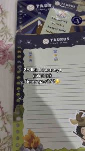 [MIN 5 PCS BISA MIX] kertas & cover binder harvest zodiak a5 Binder Warna Virgo Taurus Aksesori Planner Zodiak - Lazada