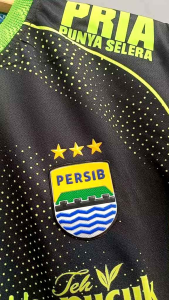 jersey persib 3rd ( alternate) warna hitam // jersey persib terbaru musim 2024 - 2025 3rd warna hitam kualitas GO logo timbul // jersey persib 3rd warna hitam logo timbul